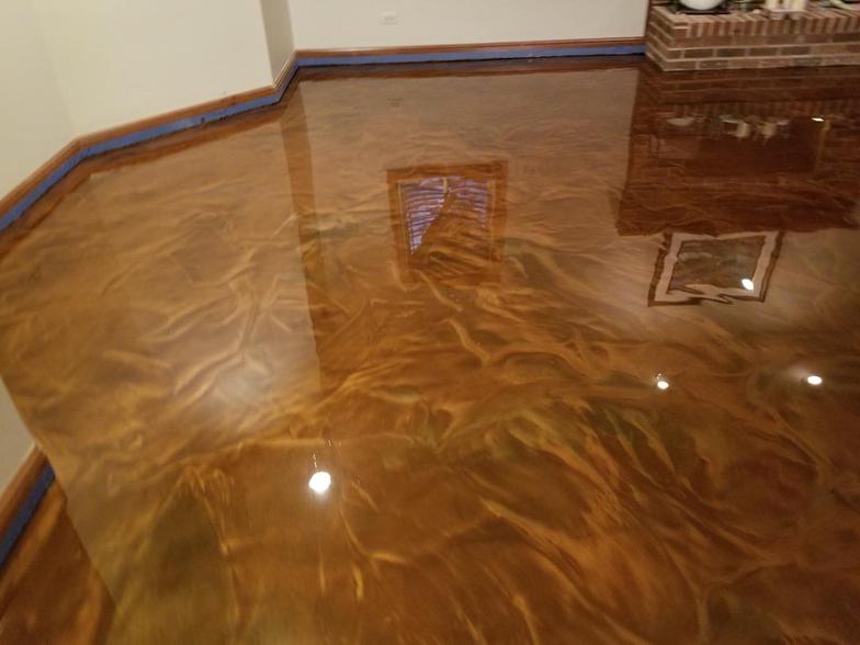 Surecrete hot sale metallic epoxy